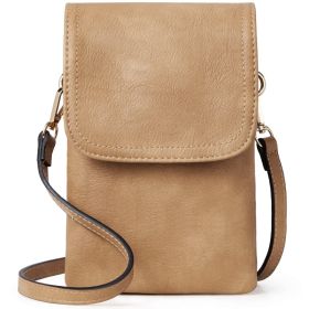 Men's PU Leather High-grade Versatile Messenger Bag (Option: Camel)