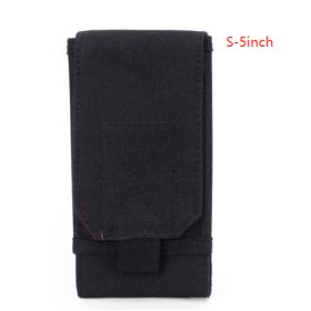 Molle Mobile Phone Bag Waist Bag Men's Sports Running Coin Purse Universal Multifunctional Vertical Belt Portable Wear Belt (Option: 1style-S 5inch)