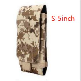Molle Mobile Phone Bag Waist Bag Men's Sports Running Coin Purse Universal Multifunctional Vertical Belt Portable Wear Belt (Option: 7style-S 5inch)